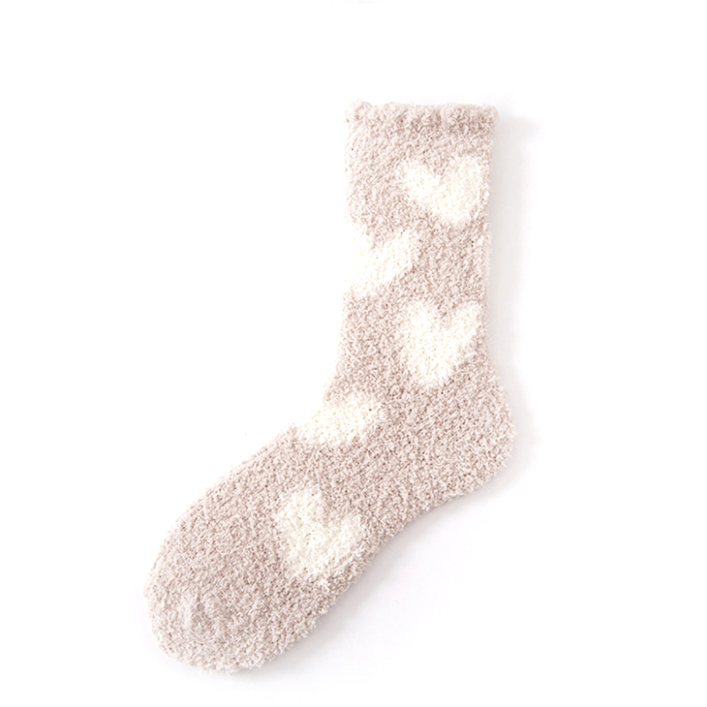 Coral Velvet Socks 4