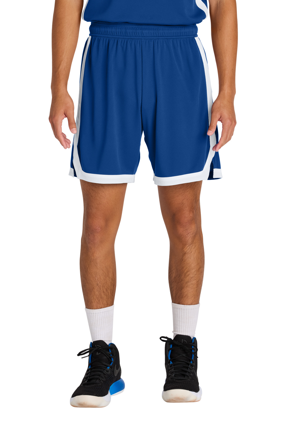 Sport-Tek Rival Basketball 7"Short ST901 32