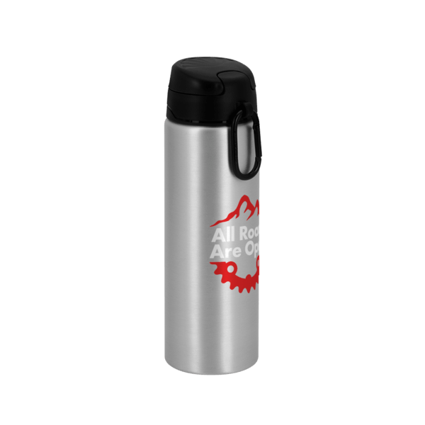 FastFlow Recycled Aluminum Bottle with Flip Lid, custom water bottle with logo imprint 92
