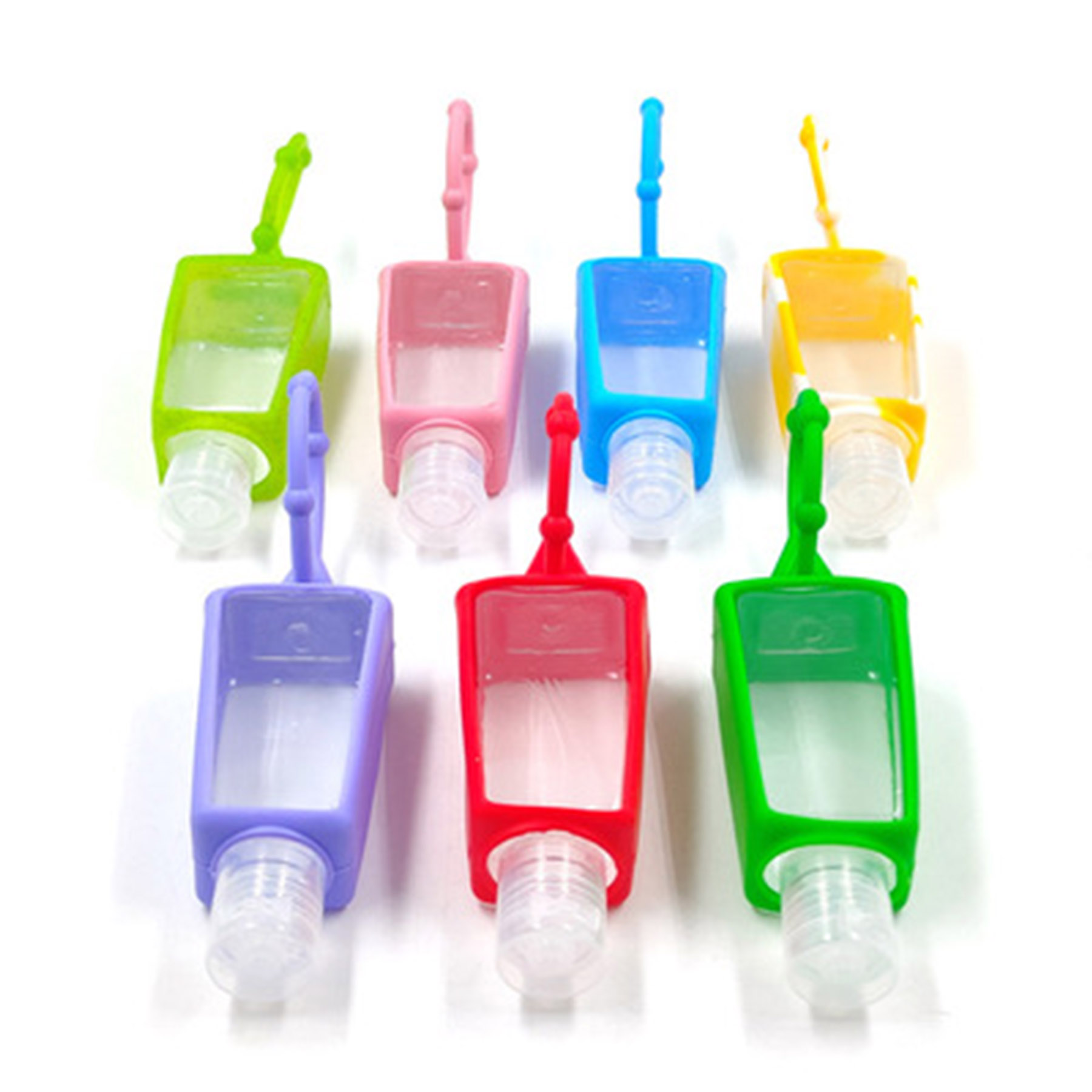 30mlBottles Silicone Hanging Protective Case Bottle Holder for Hand Sanitizer 1