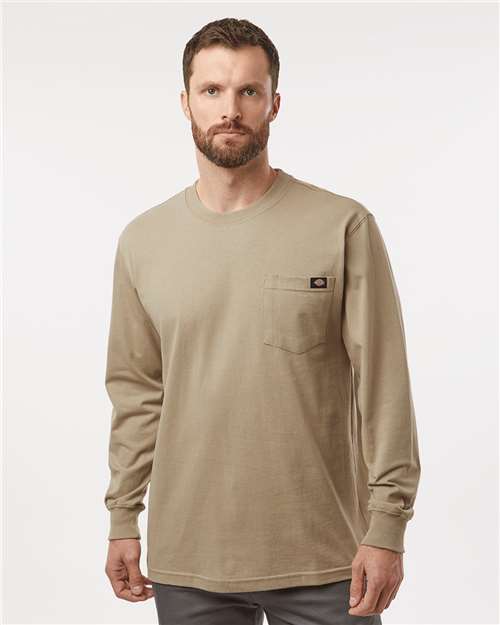 Men's Traditional Heavyweight Long Sleeve T-Shirt - WL50 25
