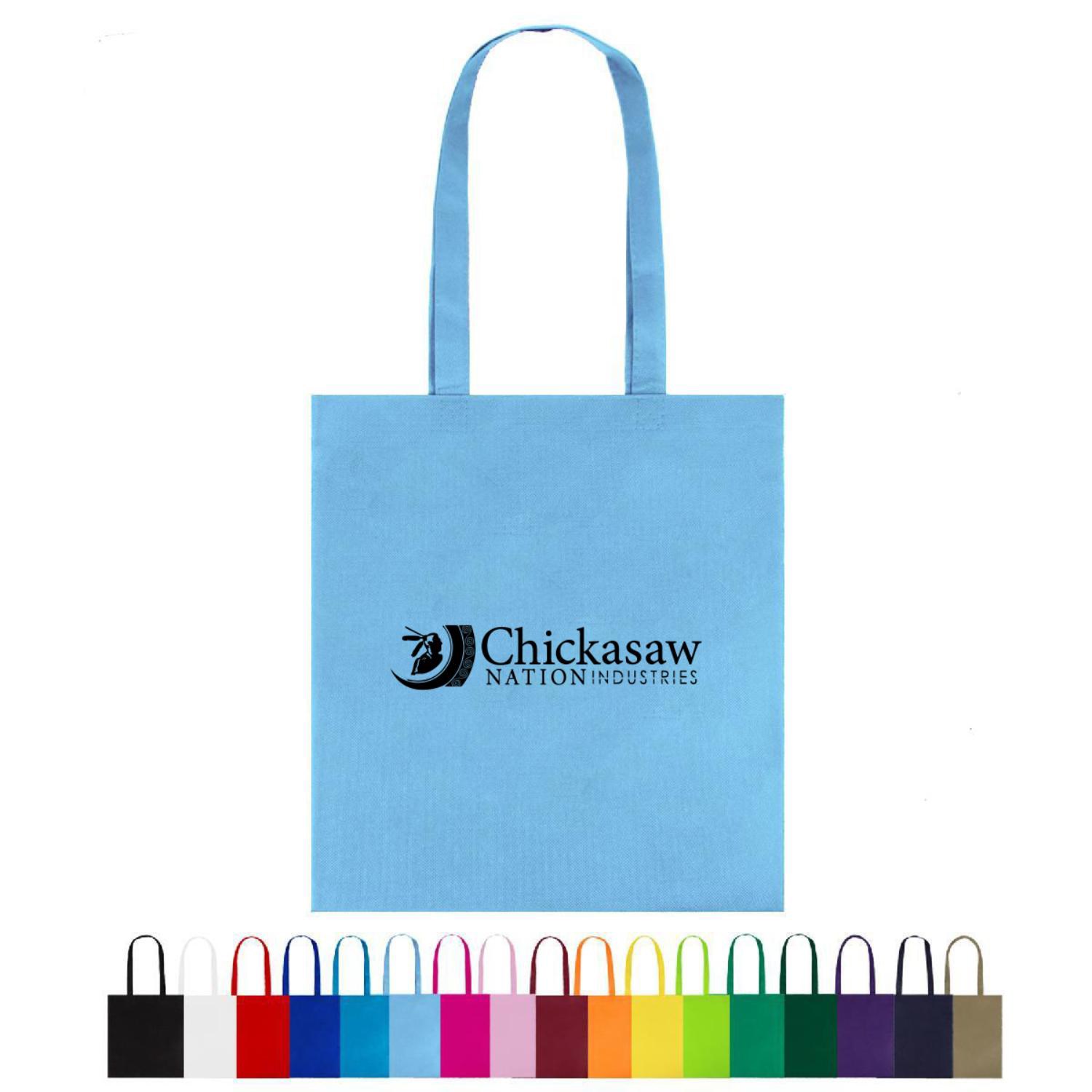 Non-woven Shopping Tote Bag USA Decorated (13.5" x 14.5") 2