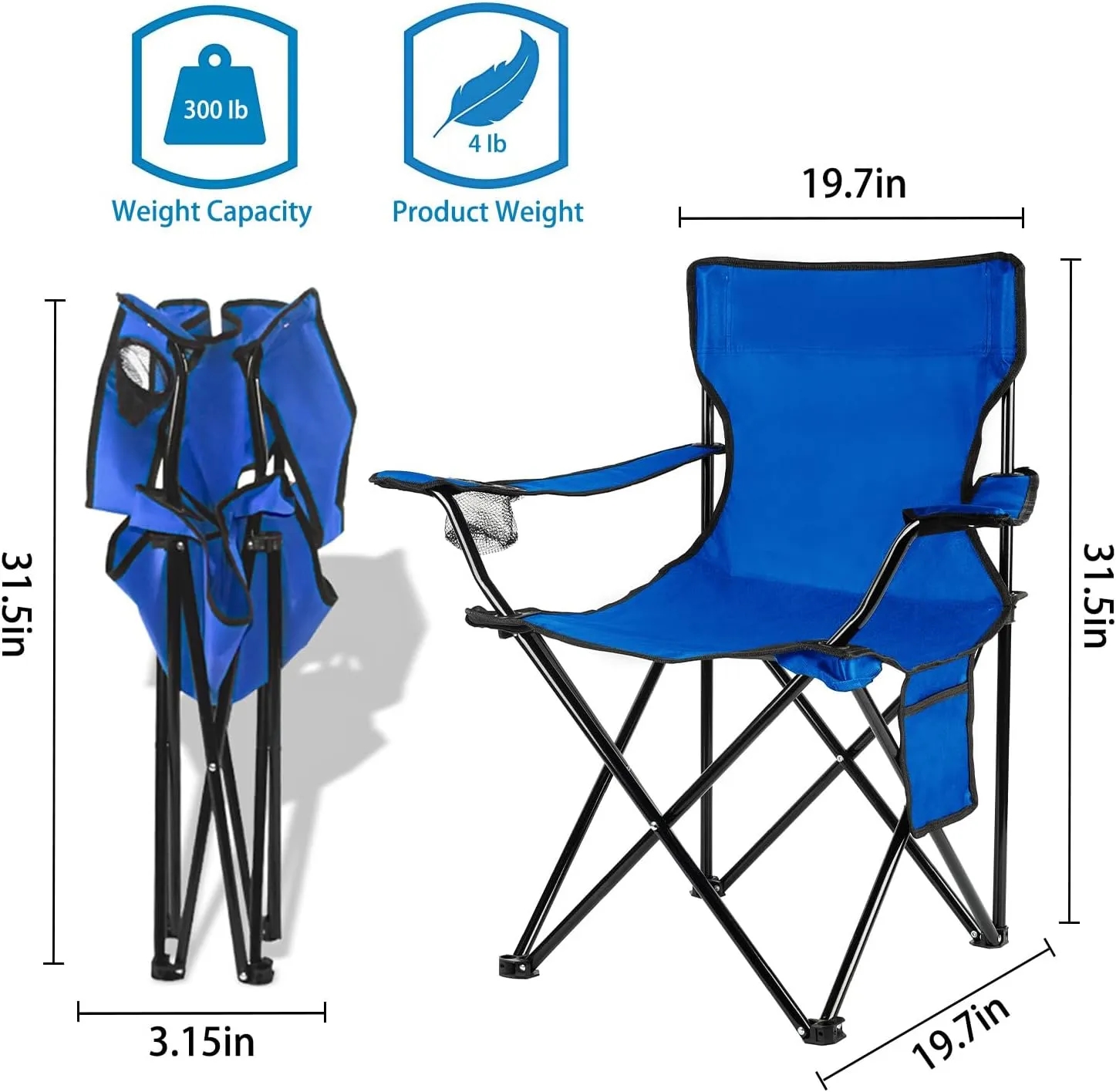Folding Camping Portable Chairs For Beach 6