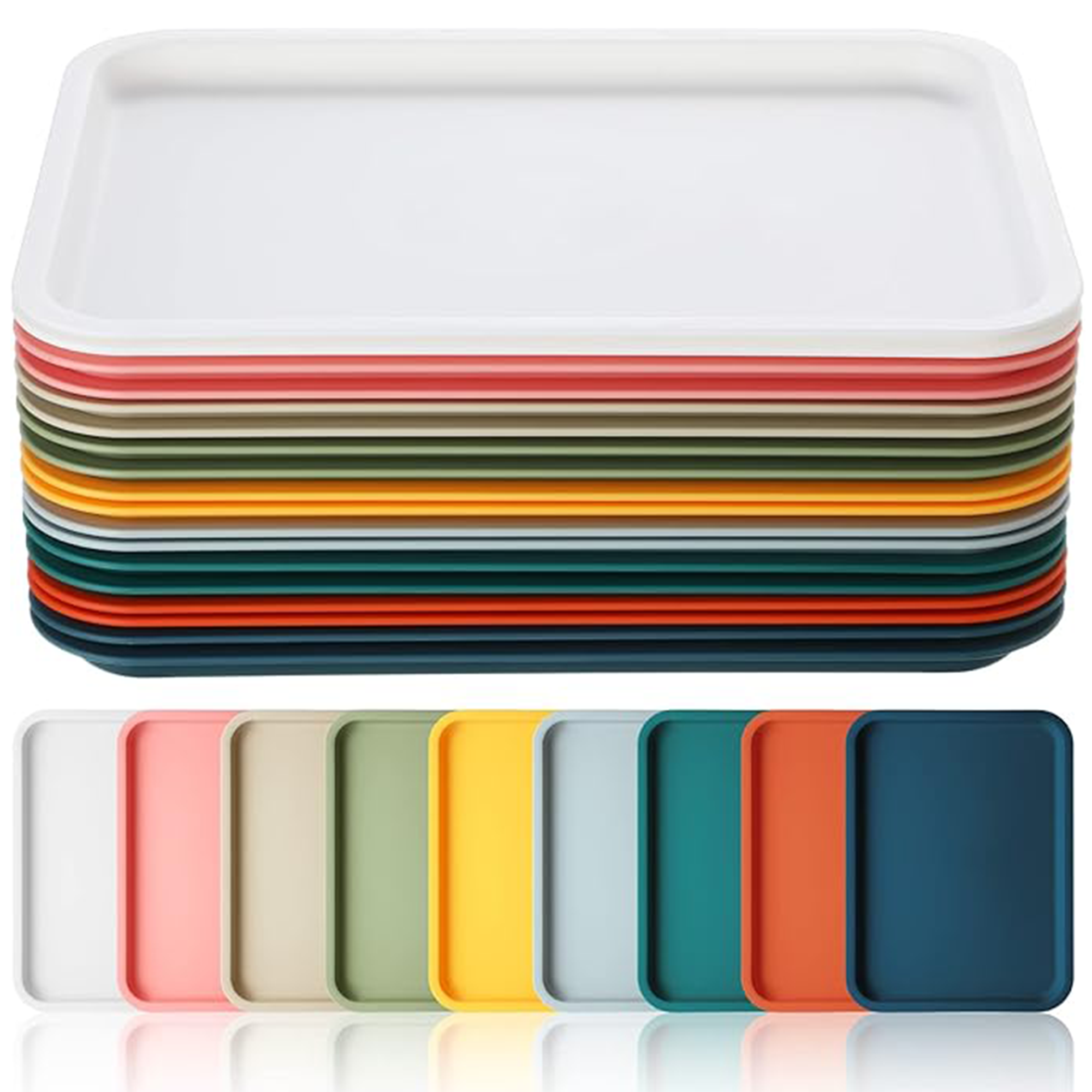 Colorful Fast Food Tray MOQ50 3