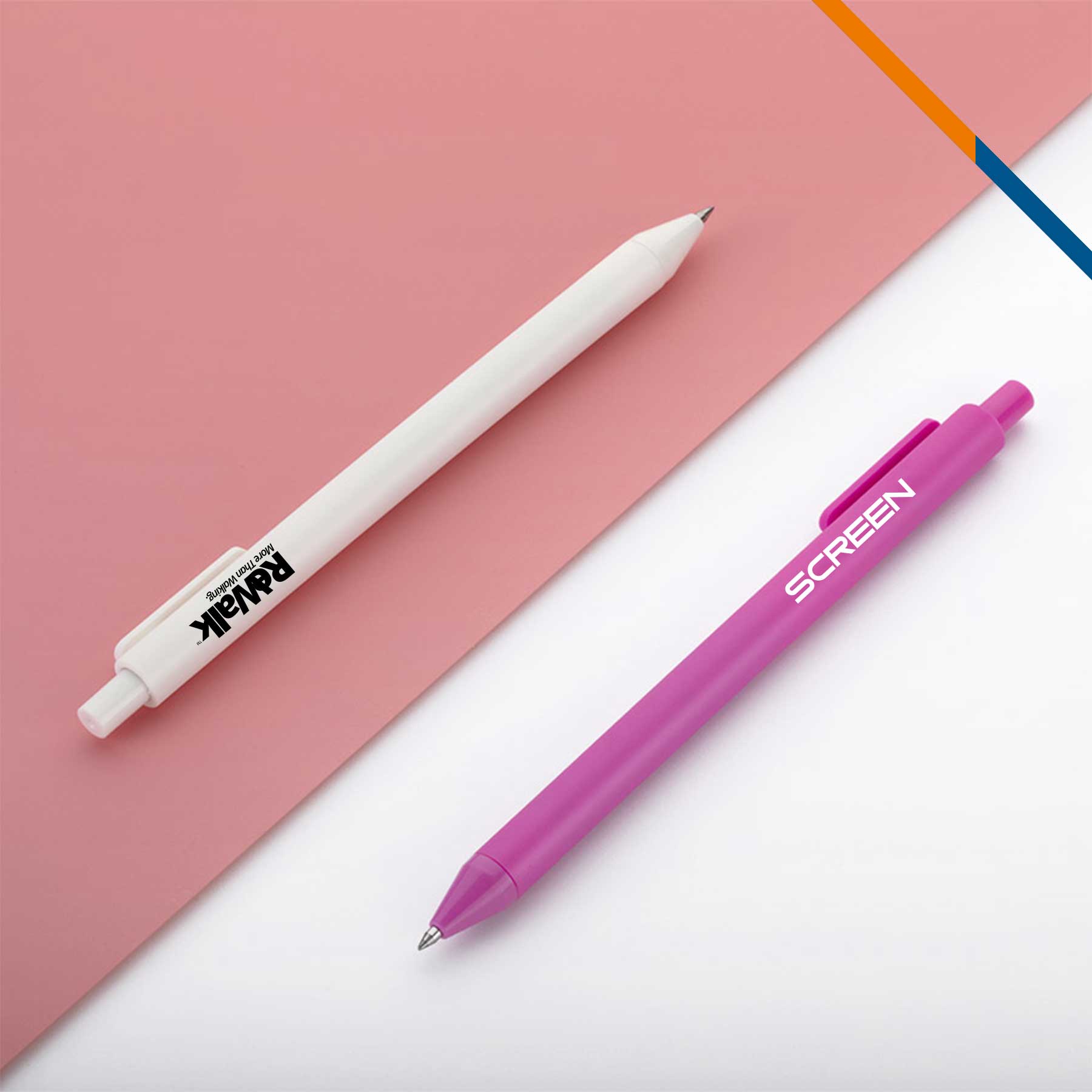 Cono Rubberized Plastic Pen 3