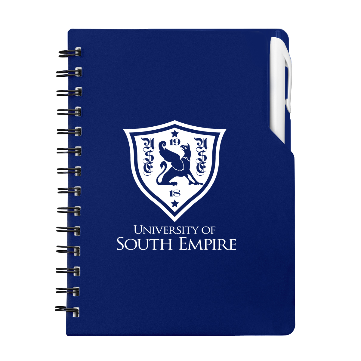 Spiral Notebook With Pen 8