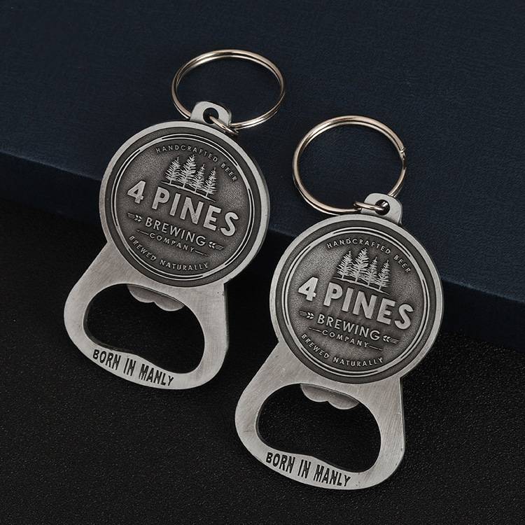 Custom Metal Bottle Opener Keychain 3