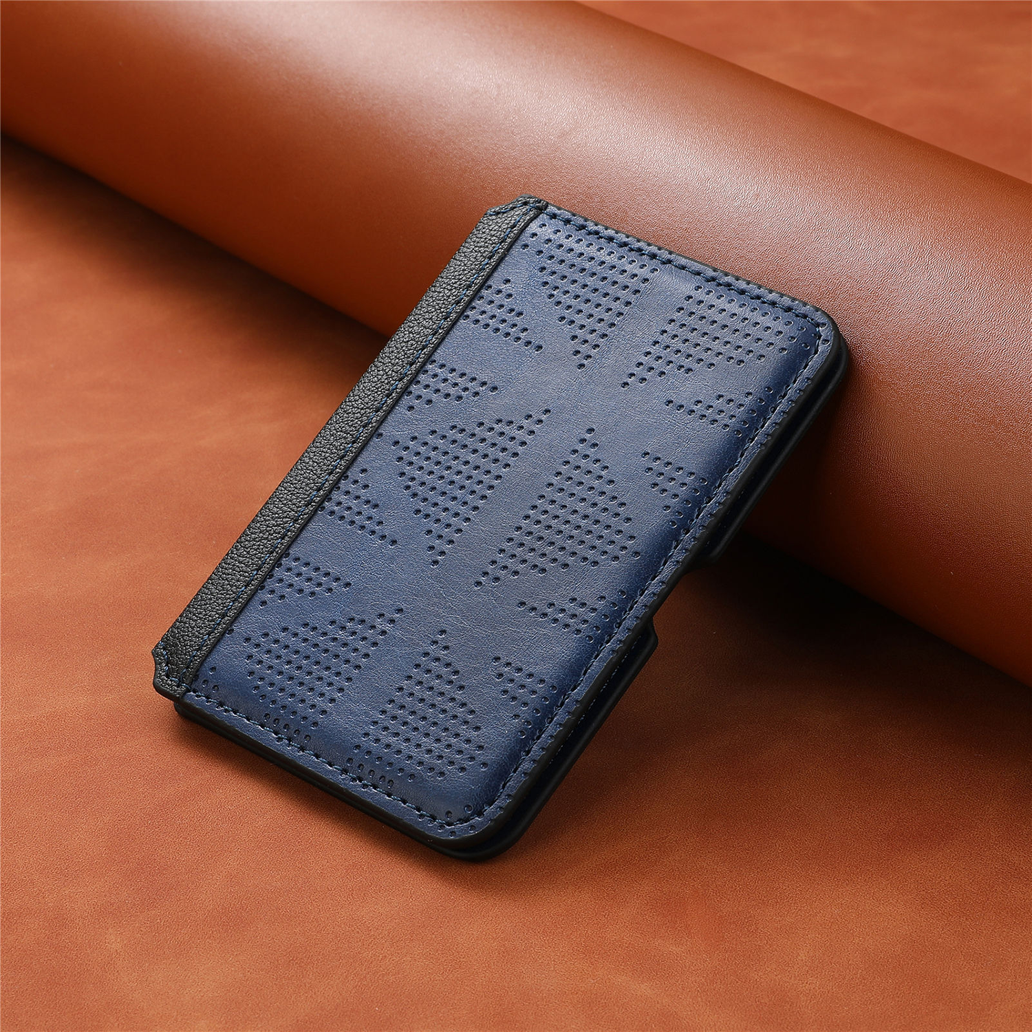 PU Leather Stick on Wallet Phone Case 5