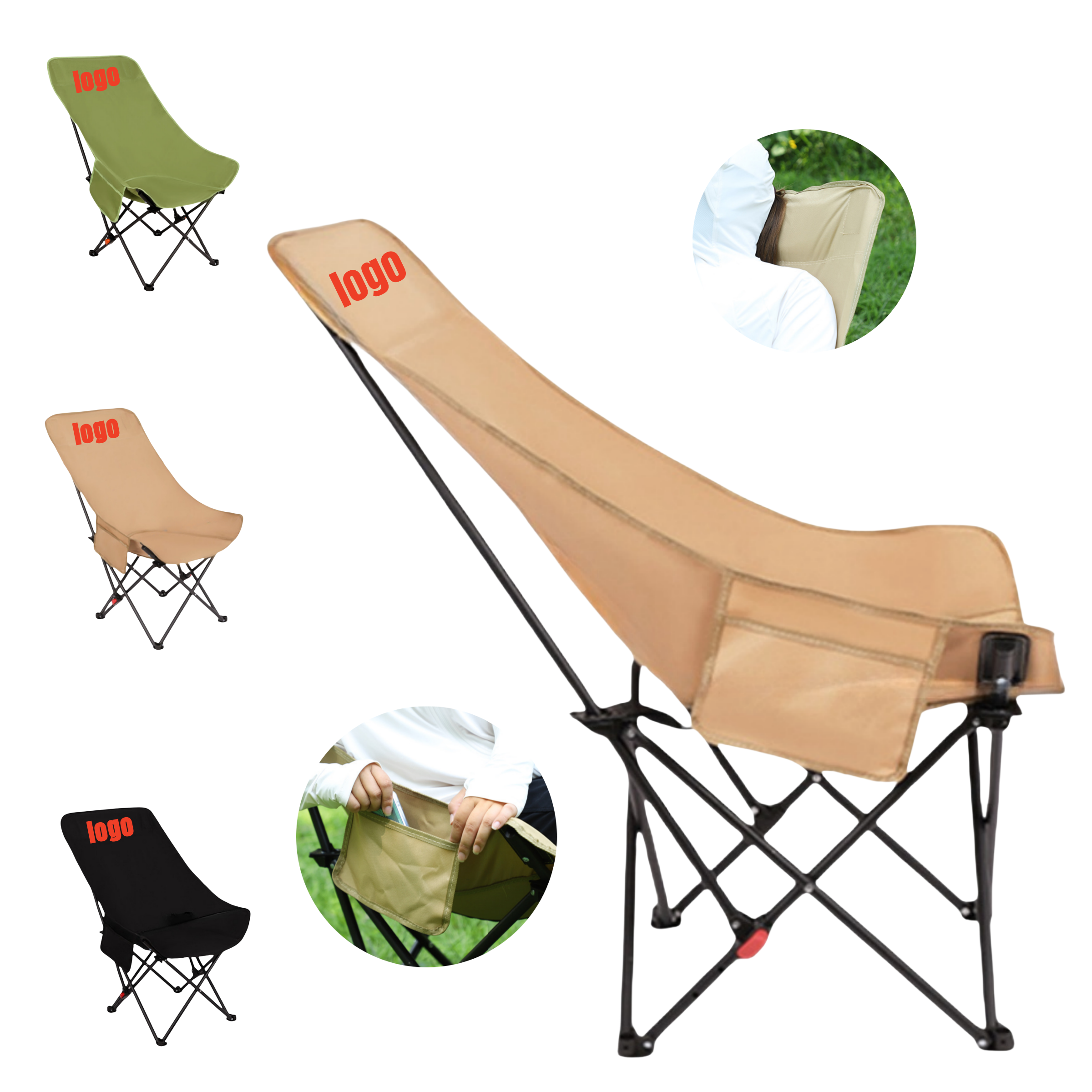 Pro Outdoor Recliner ?C 3 Angles, Free LOGO & MOQ 100pcs 2