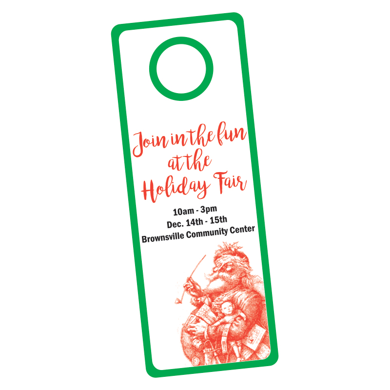 Door Hanger (3 3/8"x9")