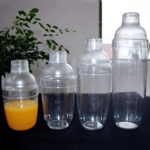 Plastic Cocktail Shaker 550cc For Mixing 4