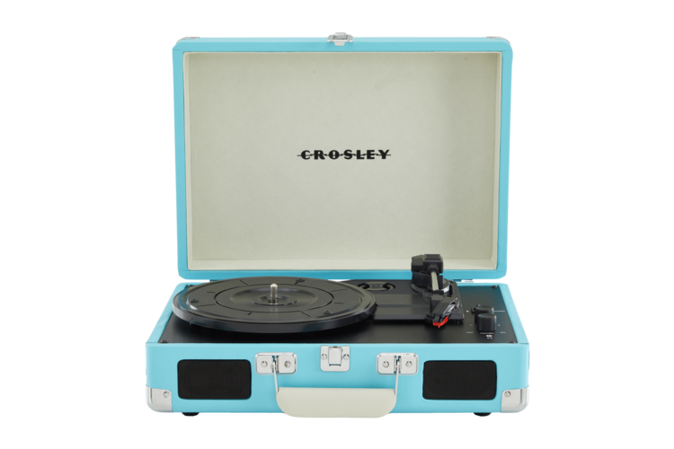 Crosley Cruiser Plus Portable Turntable - Turquoise 2