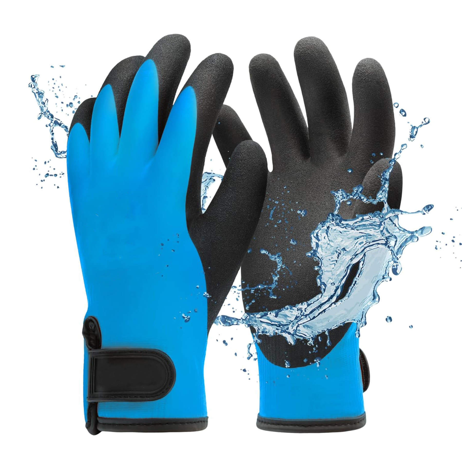 Waterproof Insulated Latex Gloves 1