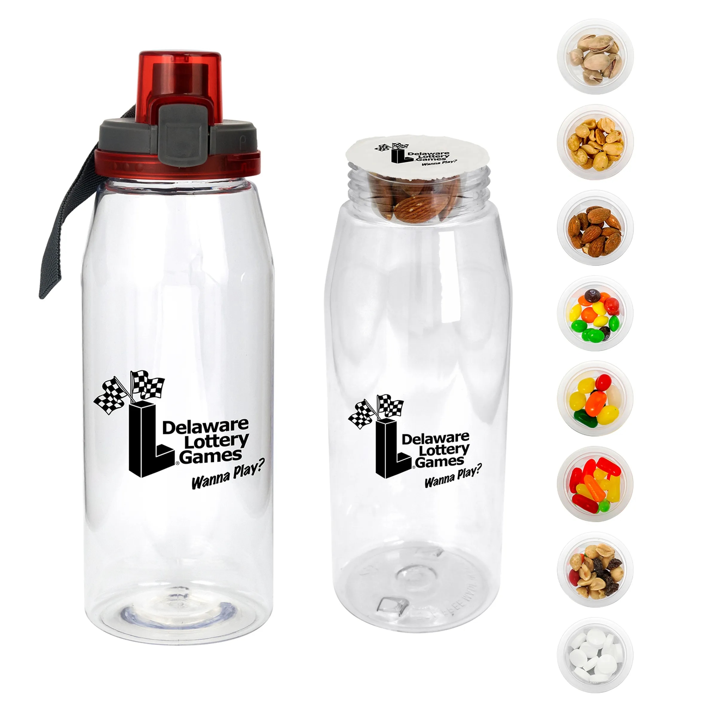 Locking Lid 32 oz. Snack Bottle 3