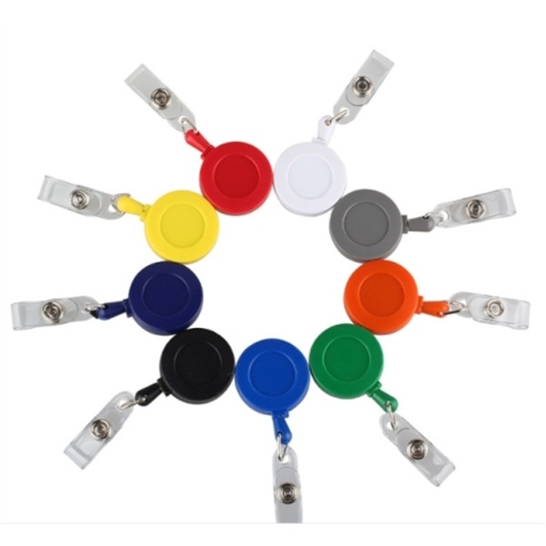 Retractable Carabiner Id Badge Holder Badge Reel 3