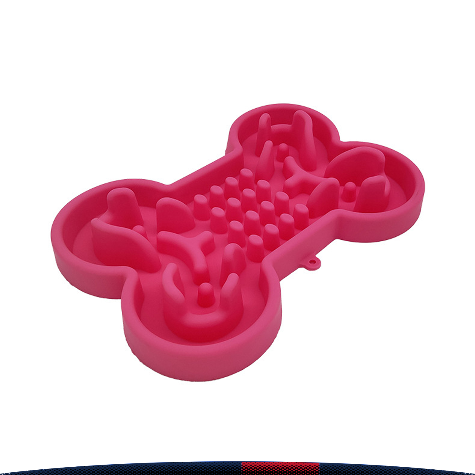 Bone Shape Slow Feeder Pet Bowl 5
