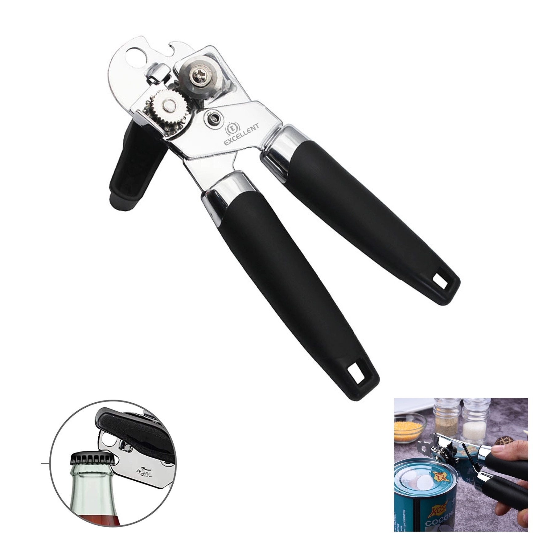 Stainless Steel Multi-Purpose Can Opener 2