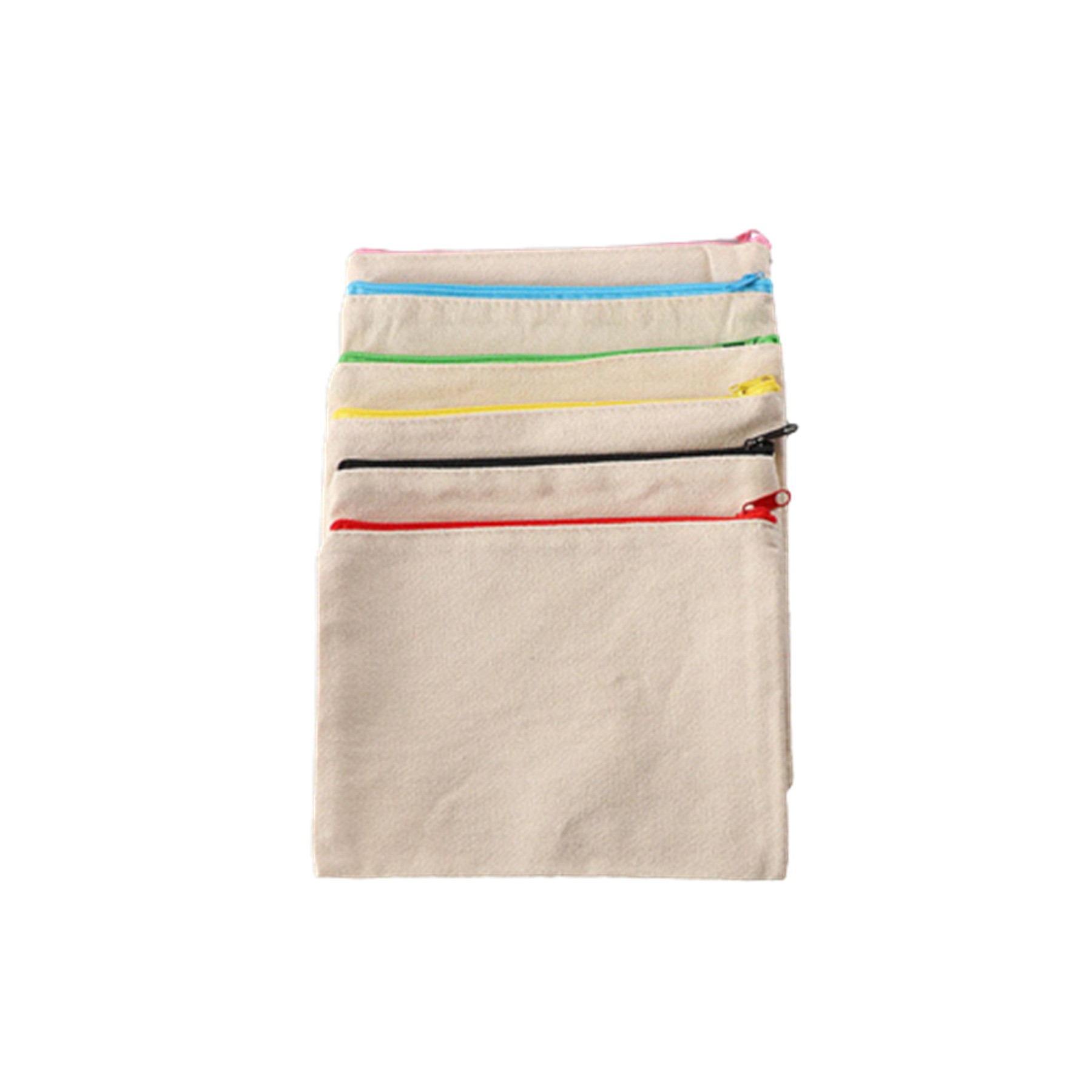 Zipper Stationery Cosmetic Canvas Bag 1