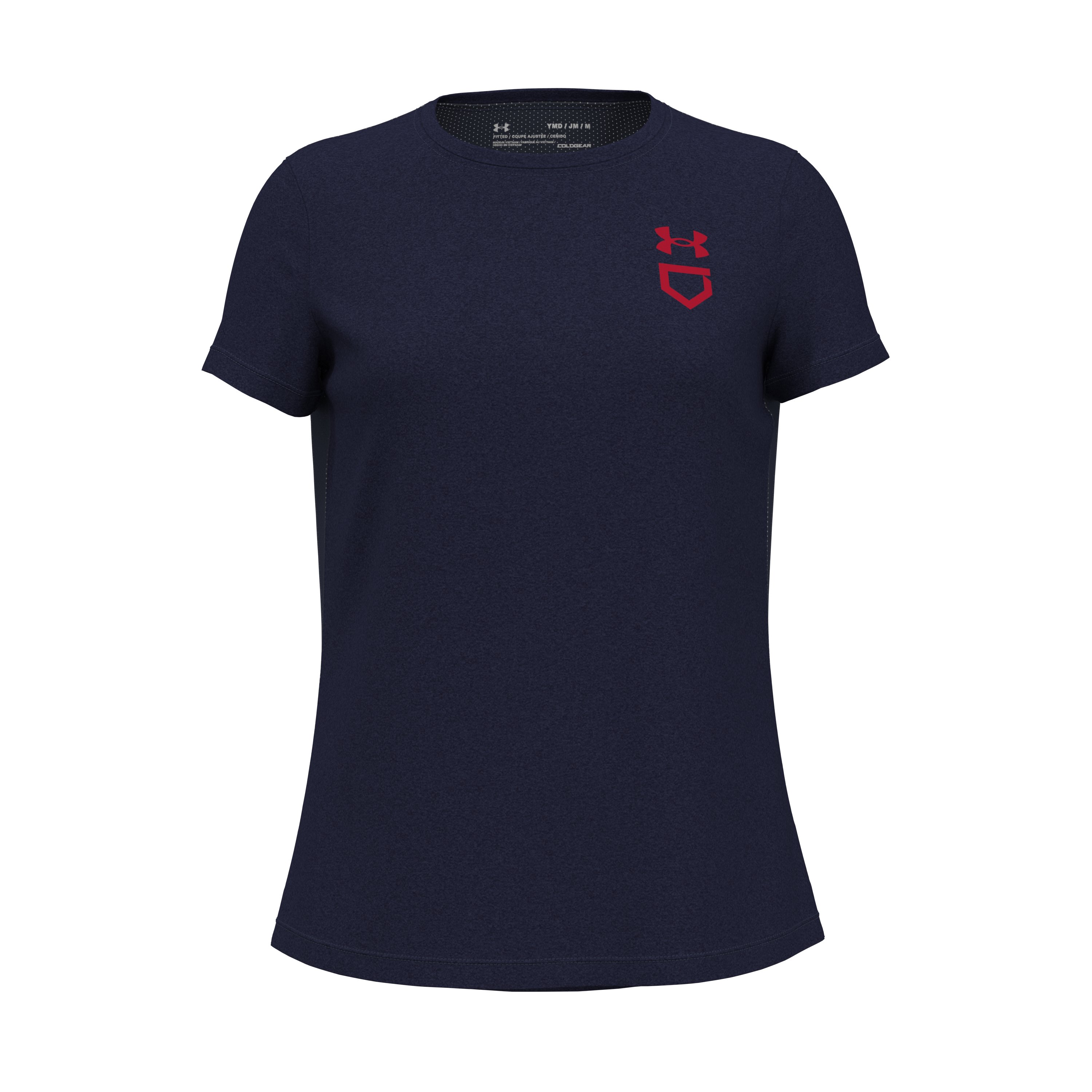UA Utility Girls' Softball Training T-Shirt 1
