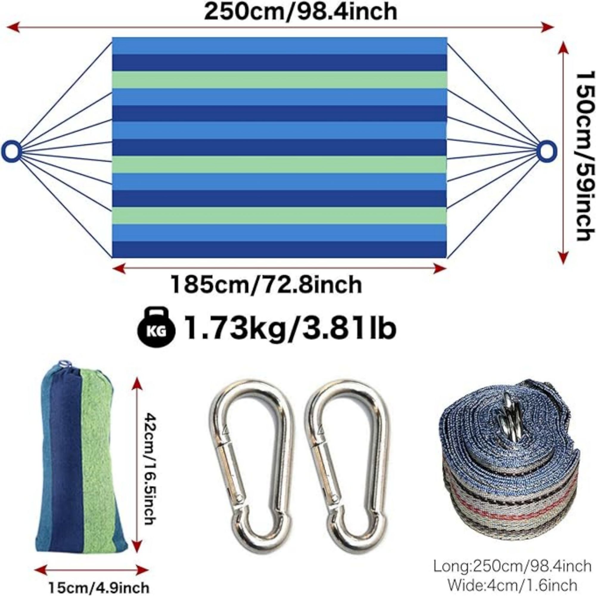 Cotton Canvas Hammock 1