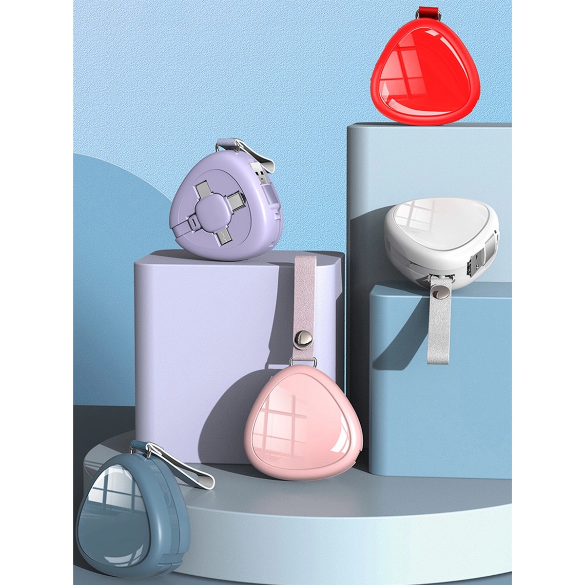 3 in 1 Retractable Multi Charging Cable 2