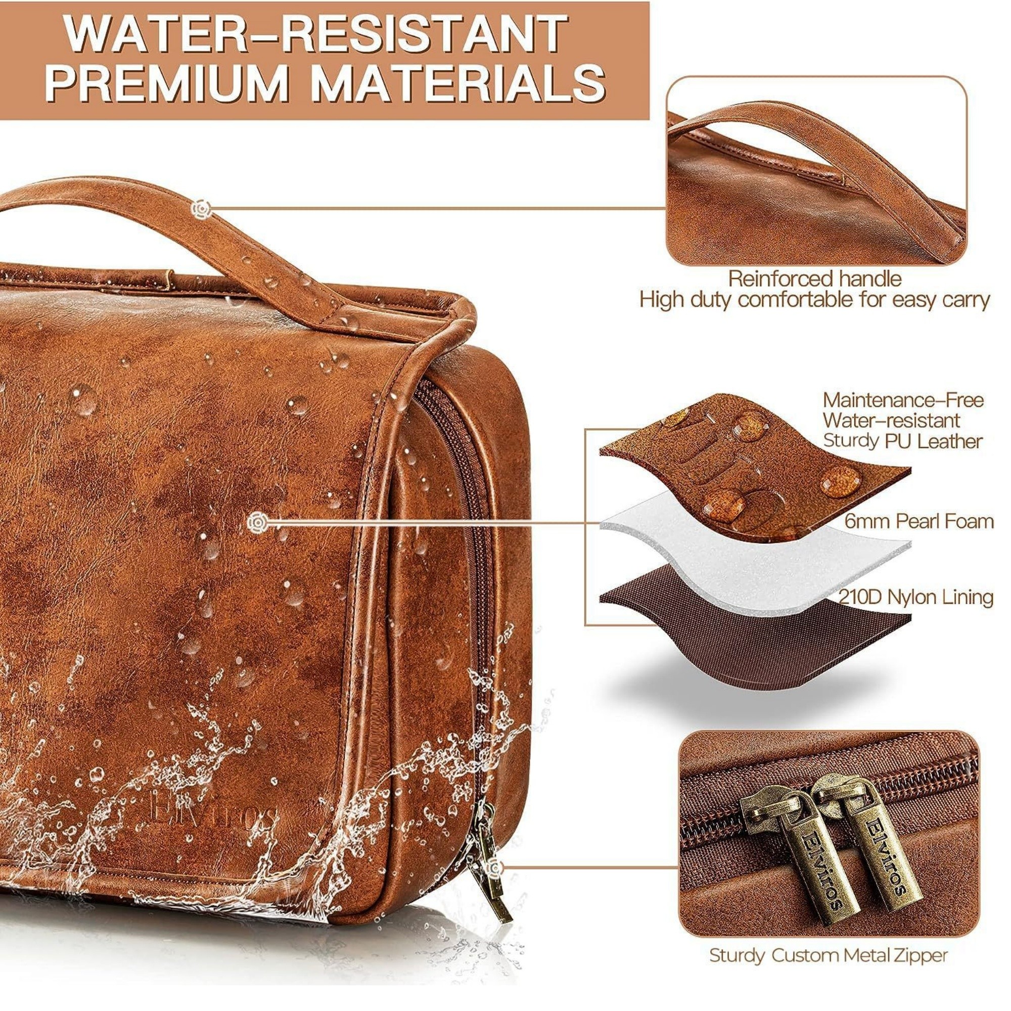 3-in-1 Hanging Toiletry Bag 3