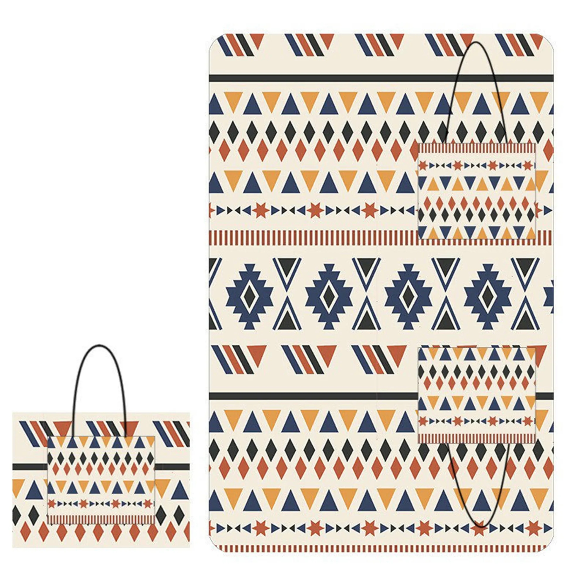 MOQ 50 Thickened Portable Picnic Tote Bag 8