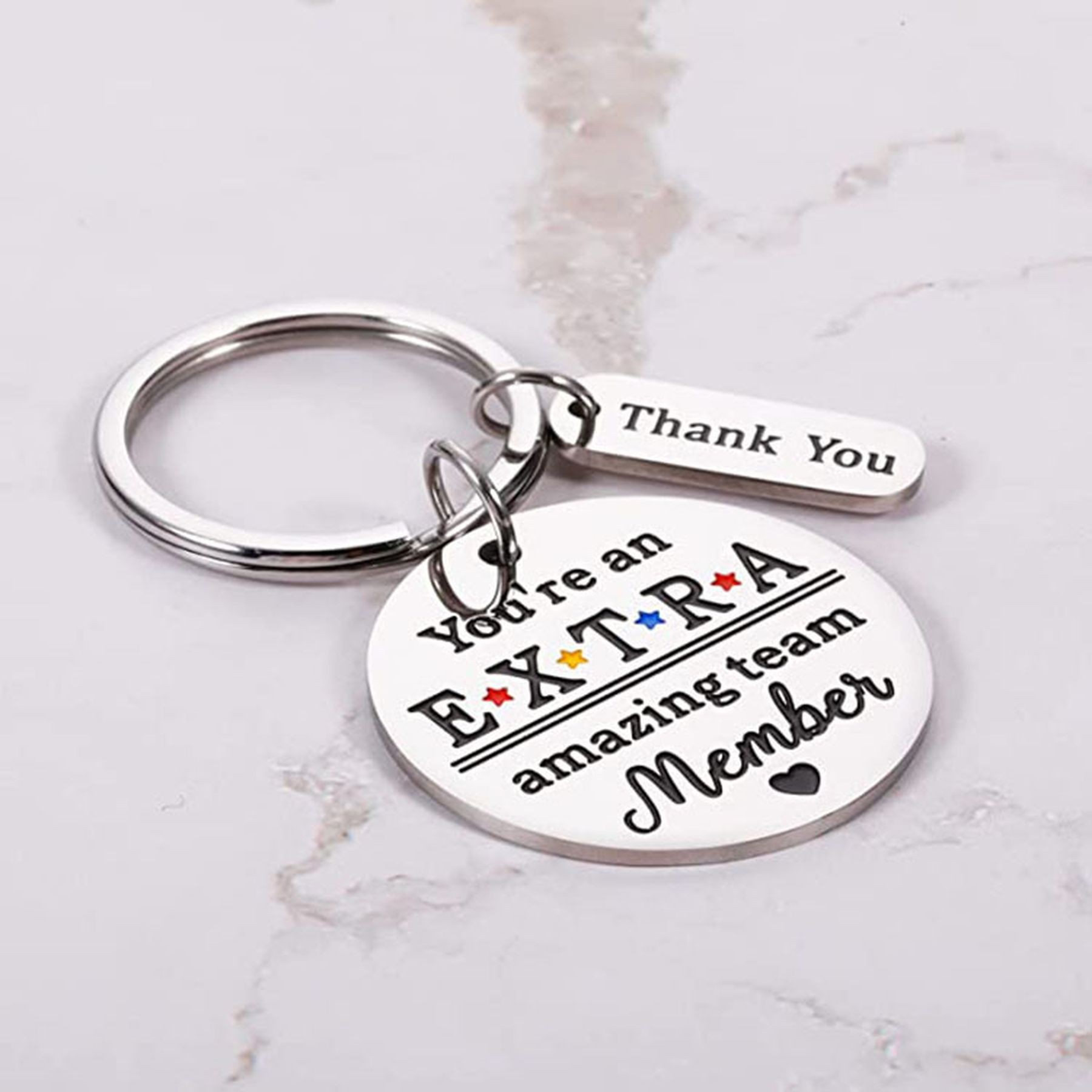 Custom Team Inspirational Key Rings Promotional Keychain 3