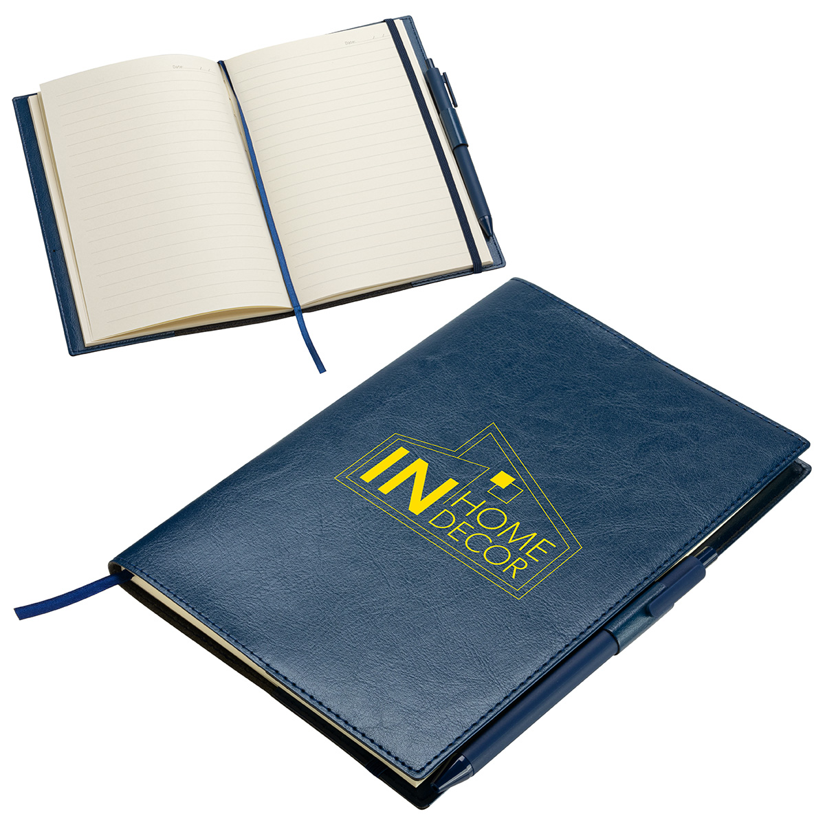 Conclave Refillable Leatherette Journal with Pen 30