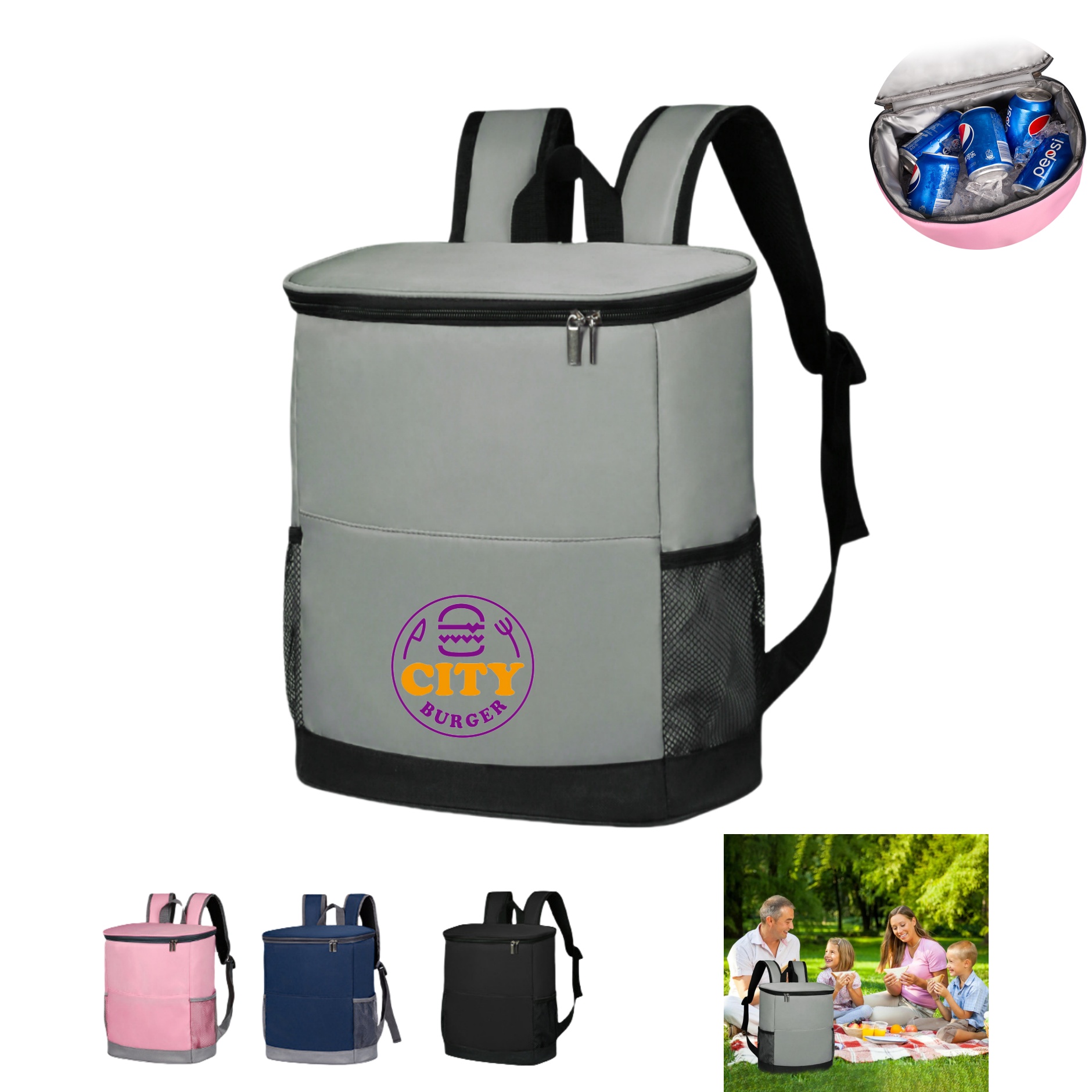 Cooler Backpack Insulated Bag 1