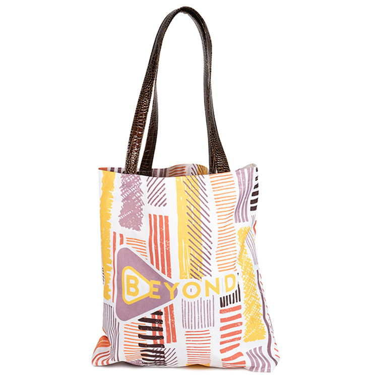 Medium Bottom Gusset Tote (16.5"H x16.5"W x 3"D) 8