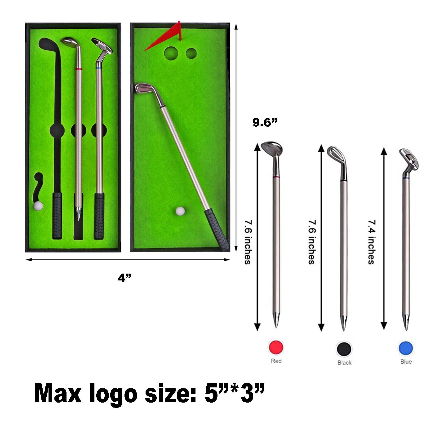 Golf Ballpoint Pen Set 2