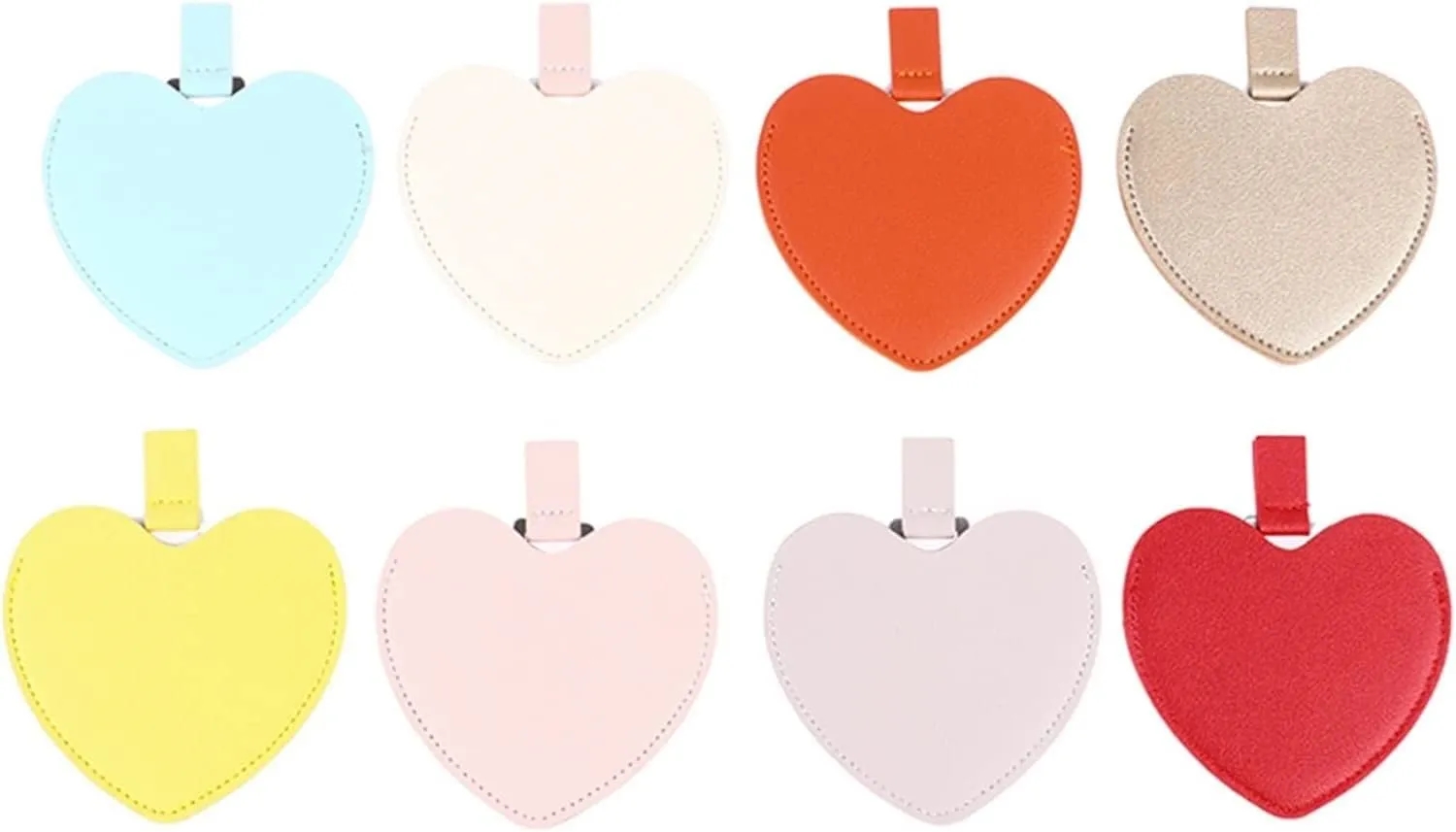 Heart Shaped Pocket Mirror 4