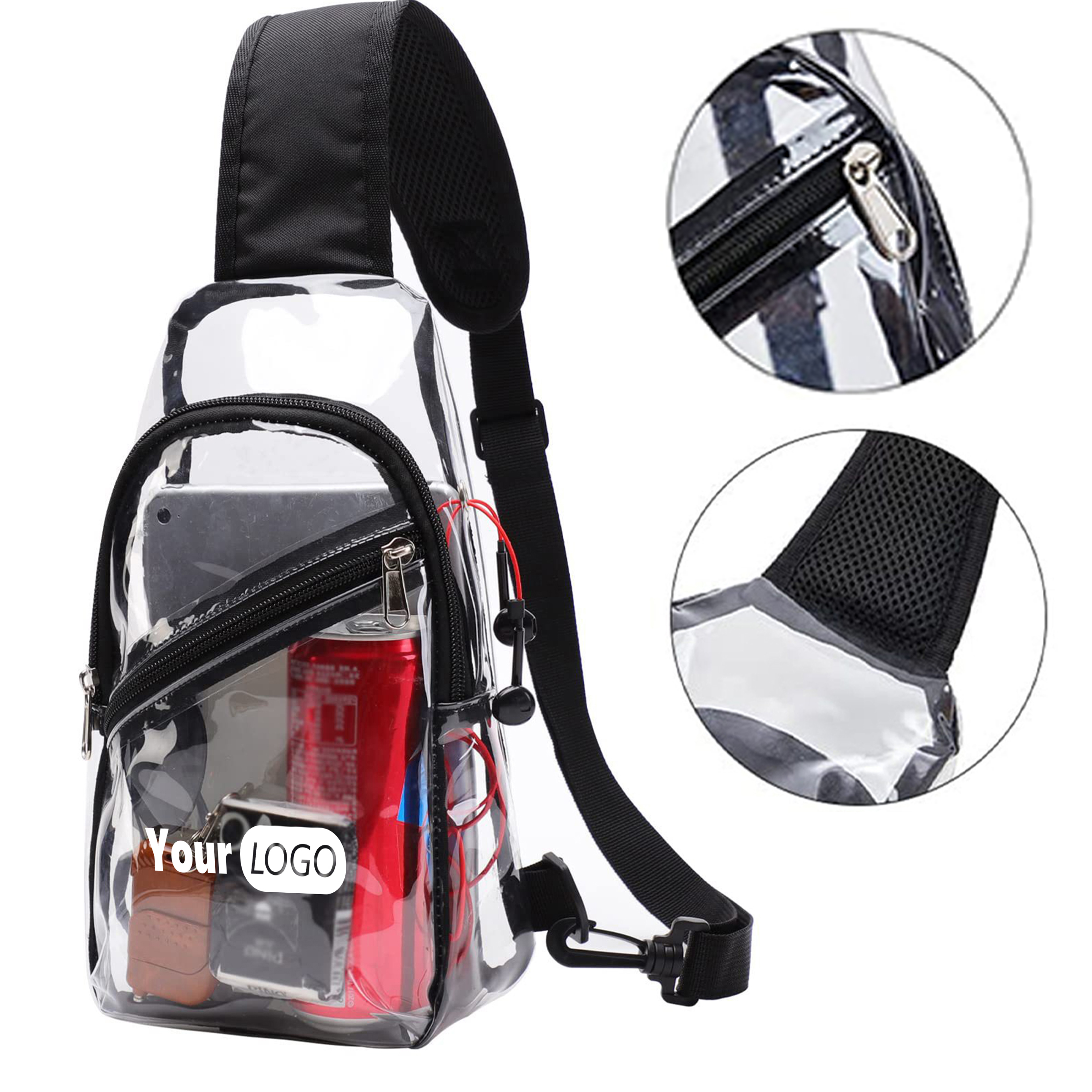 Pvc Waterproof Sports And Leisure Shoulder Bag 3