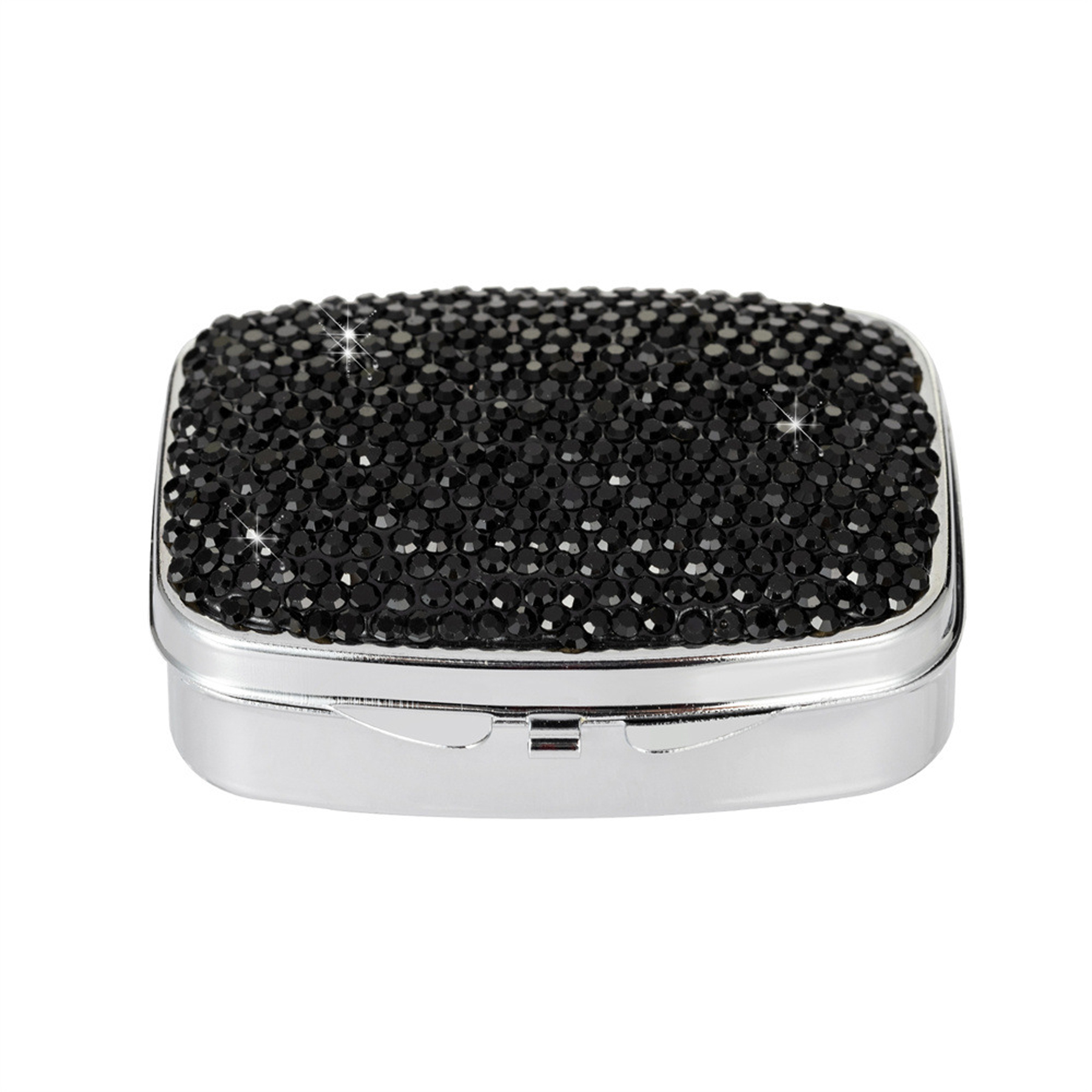 2-Compartment Pill Organizer with Bling 1