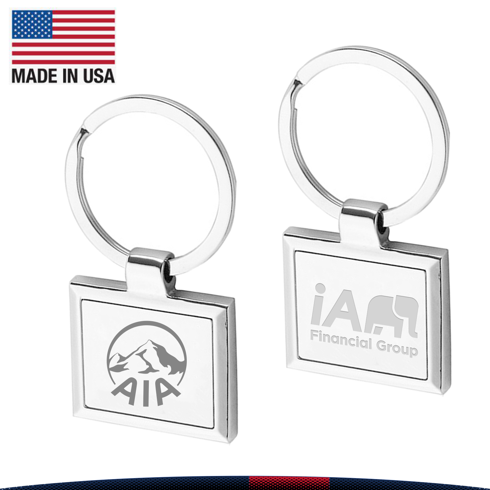Laroy Square Frame Keychain 5