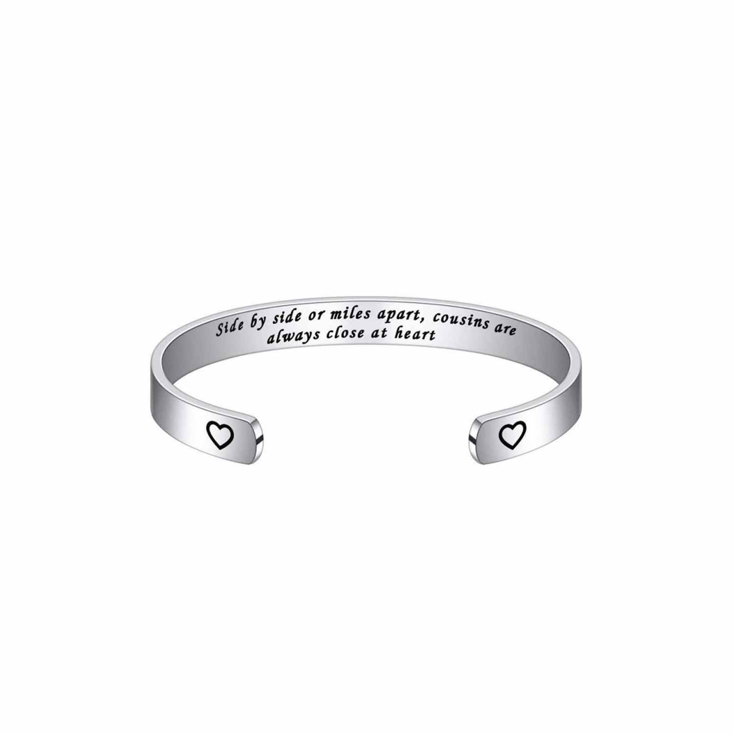 Stainless steel customized engraved bracelet 2