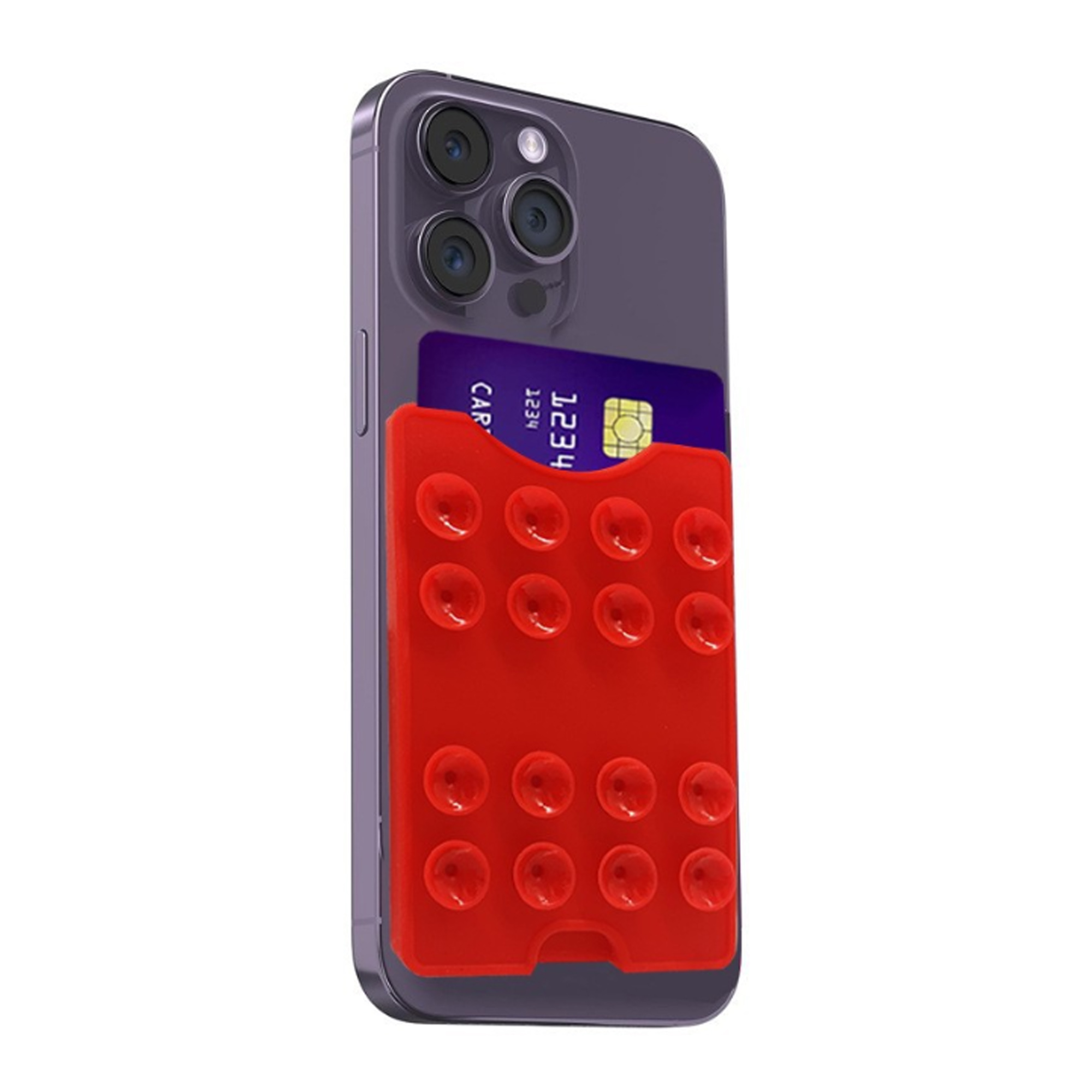 Silicone Phone Card Holder 3