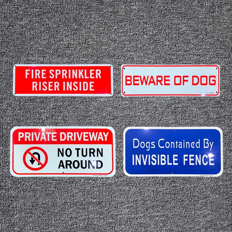 Custom Aluminum Warning Signs 4