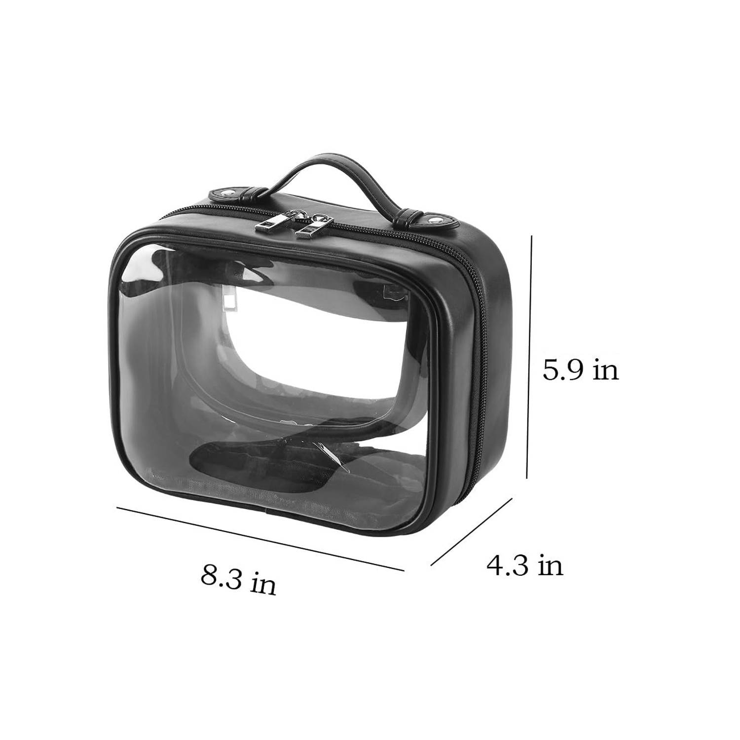Portable Travel Cosmetics Wash Transparent Storage Bag 5
