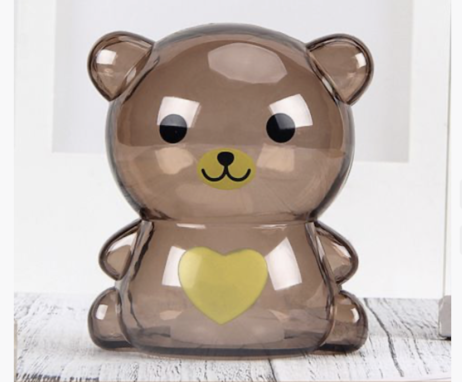 Translucent Animal Shape Coin Bank 9