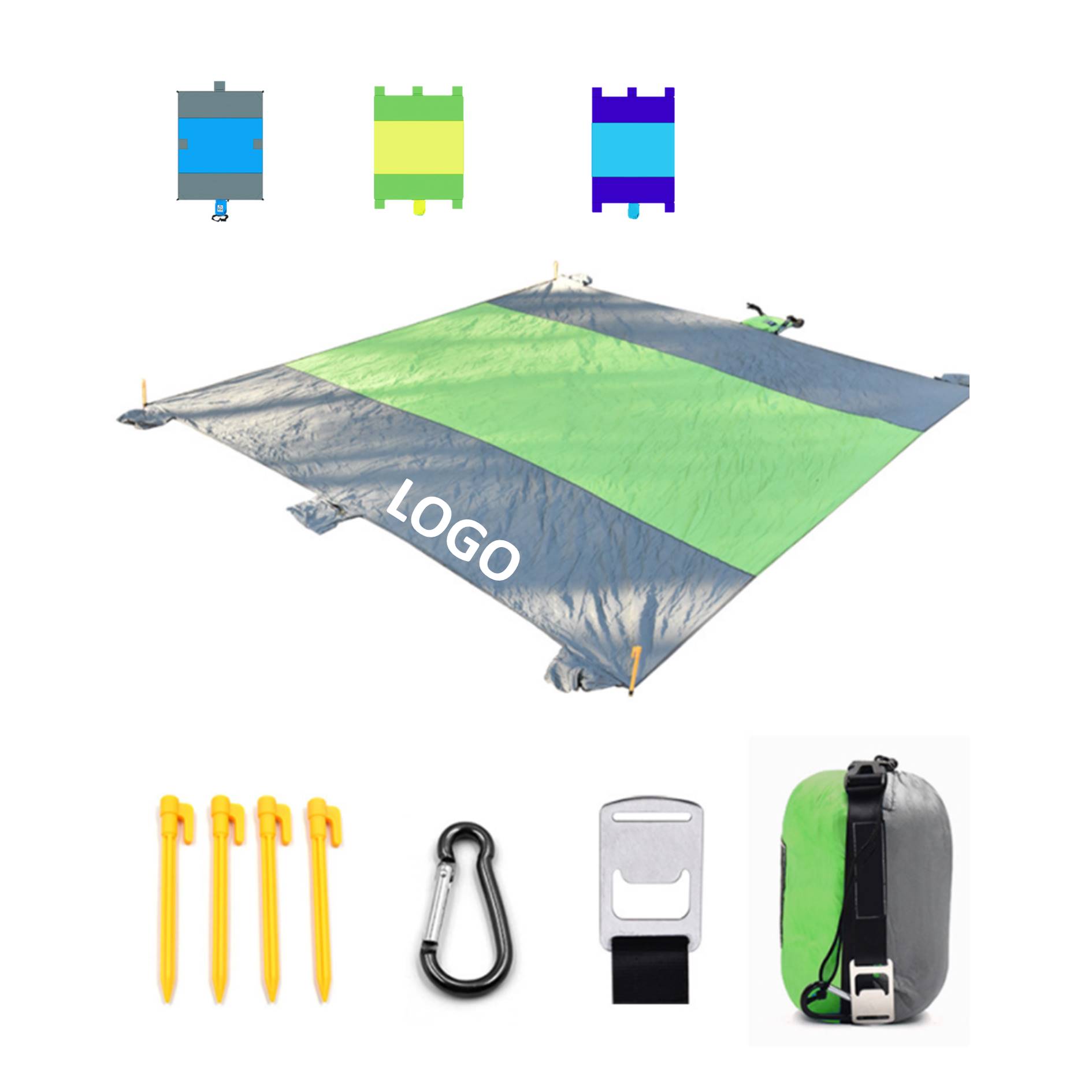 Outdoor Picnic Blanket Foldable Beach Mat 1