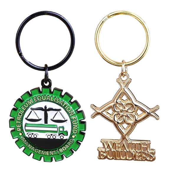 1.25" Soft Enamel Keychain 5