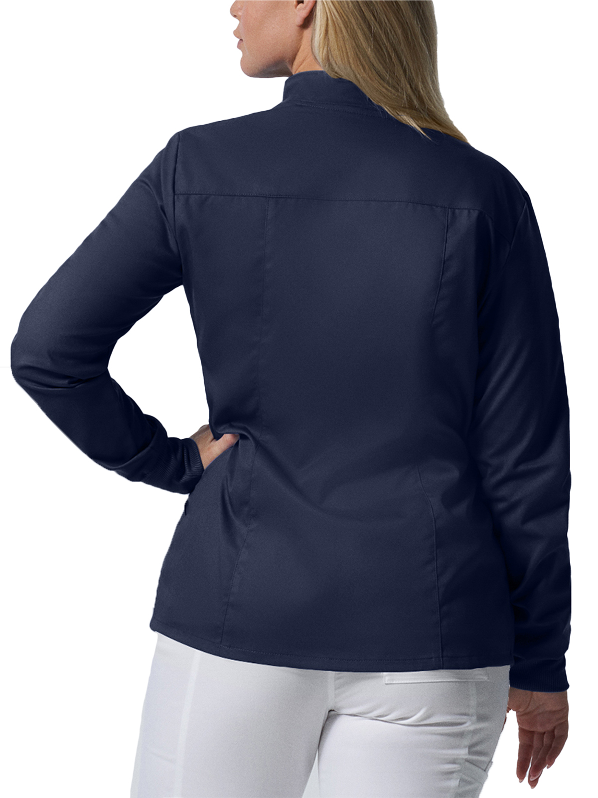 Landau - ProFlex - Women's Three-Pocket Mock Neck Zip-Front Jacket 20