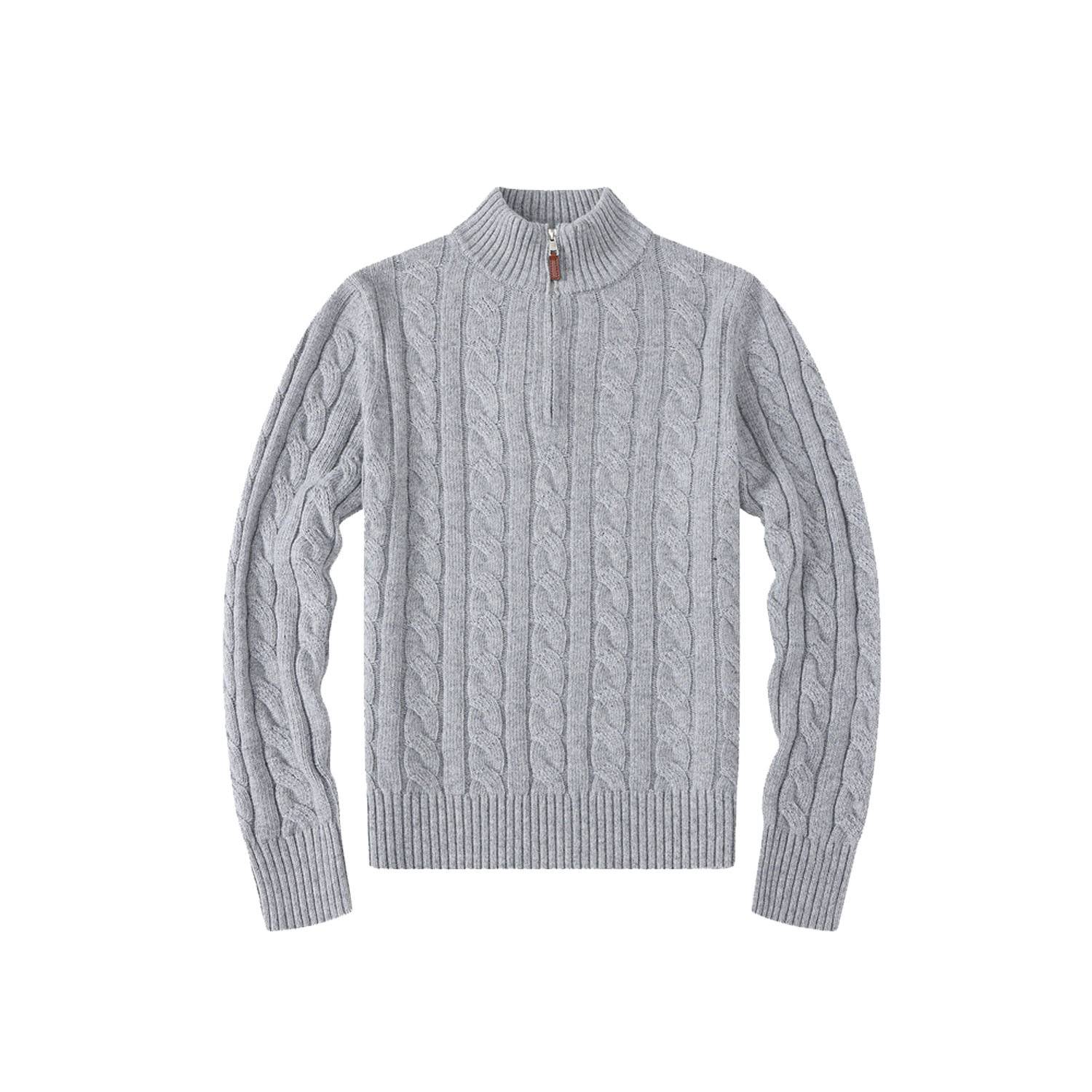 Cozy Winter Warm Long Sleeve Wool Sweater, custom hoodie or sweatshirt with logo imprint 4