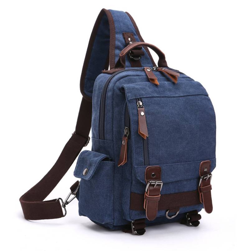 Canvas Shoulder Backpack 6