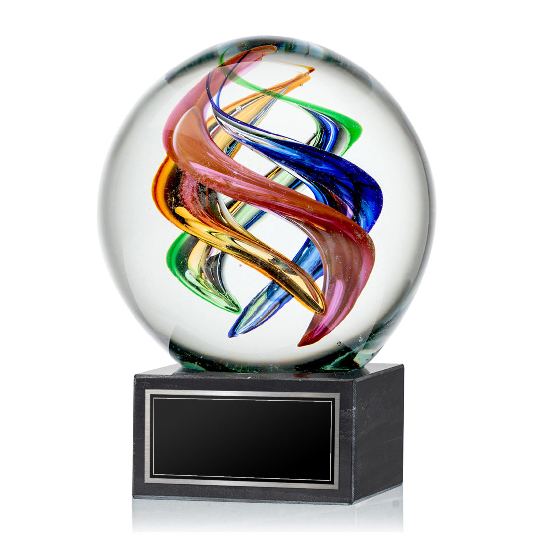 Galileo Award on Square Marble Base 2