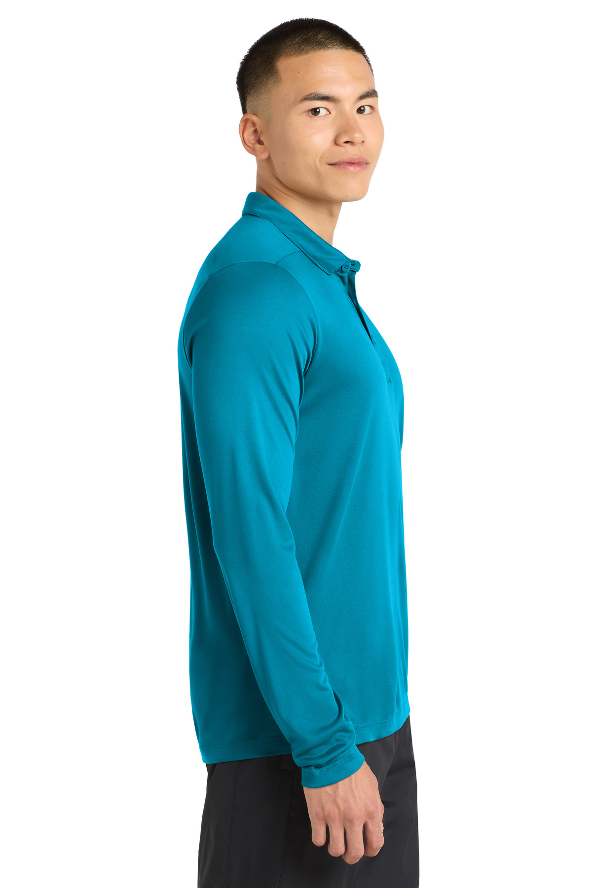 Sport-Tek Posi-UV Pro Long Sleeve Polo. ST520LS 36