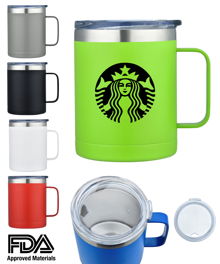14oz Double Wall Stainless Steel Mug Vacuum Insulated. 4