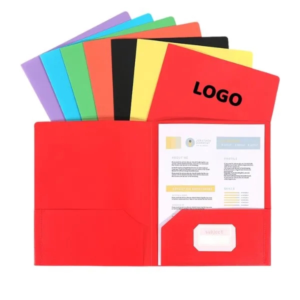Plastic File Folder - Business Card Holder Organizer 7